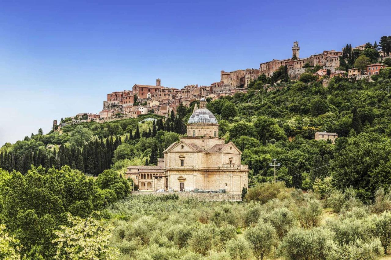 Il Palco Montepulciano, Vista Incredibile, 150Mt Da Piazza Grande Apartment ภายนอก รูปภาพ